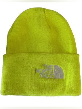 The North Face Neon Yellow Unisex Beanie